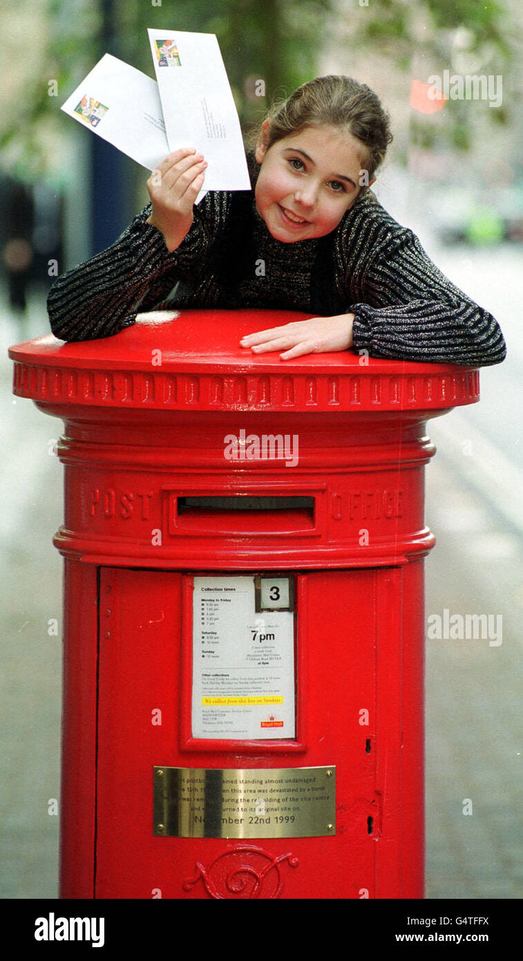 10 year old postman's daughter Laura Pendlebury officially reopens the