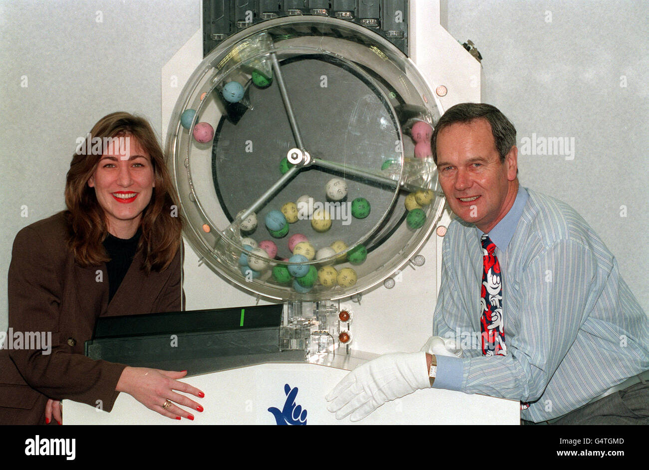 National Lottery Draw Manager /John Willan Stock Photo 106260797 Alamy