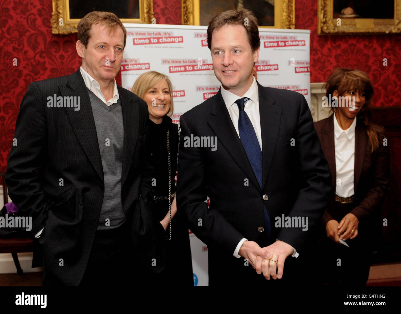 Time to Change campaign reception Stock Photo Alamy