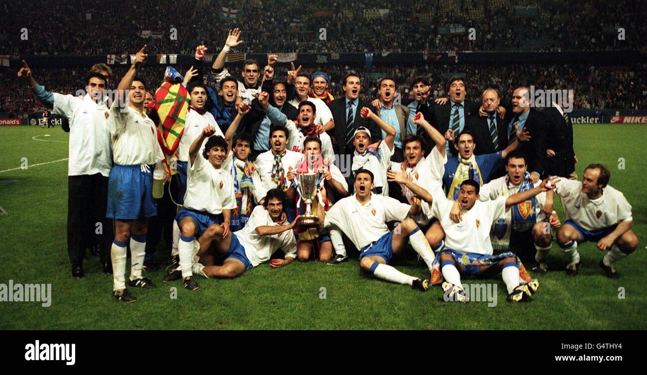 CUP WINNERS CUP FINAL SOCCER Stock Photo Alamy
