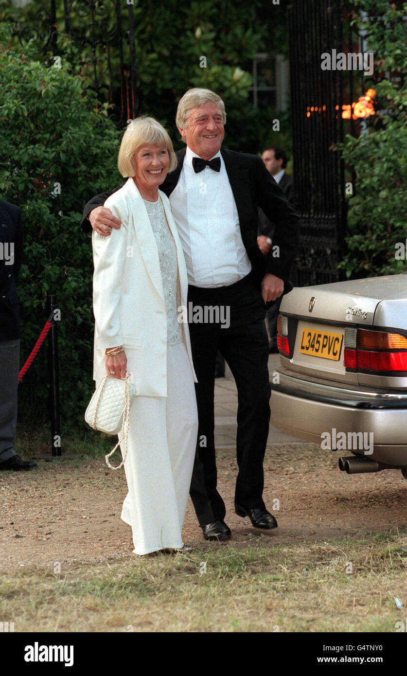 Mary And Michael Parkinson Stock Photo Alamy