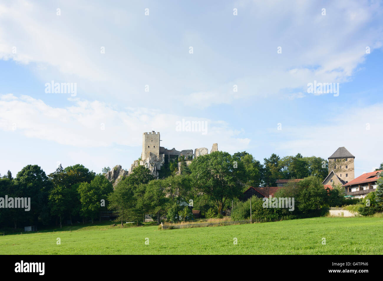 Weißenstein Castle, Regen, Germany, Bayern, Bavaria, Niederbayern, Lower Bavaria Stock Photo