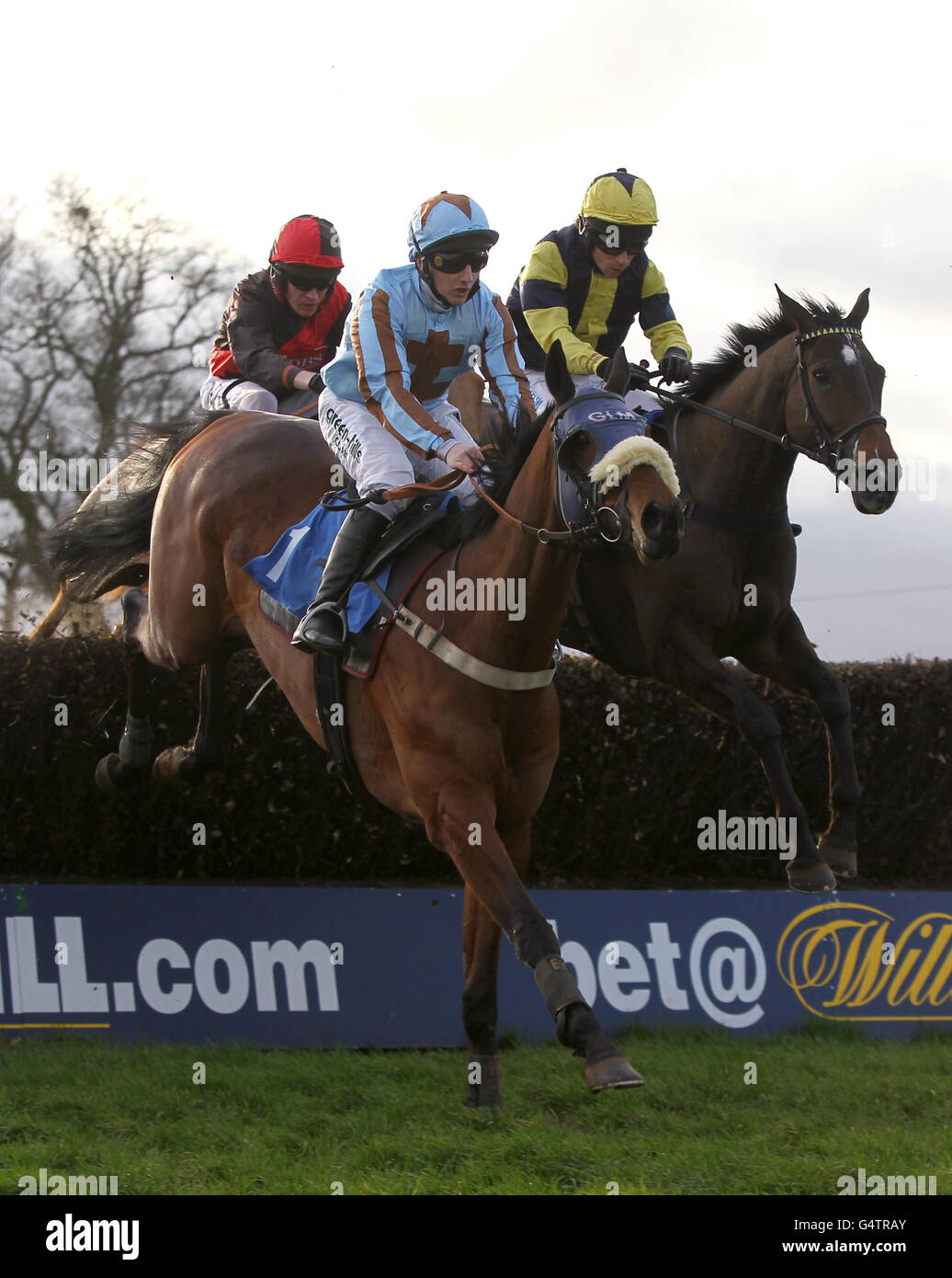 Horse Racing Taunton Racecourse Stock Photo Alamy
