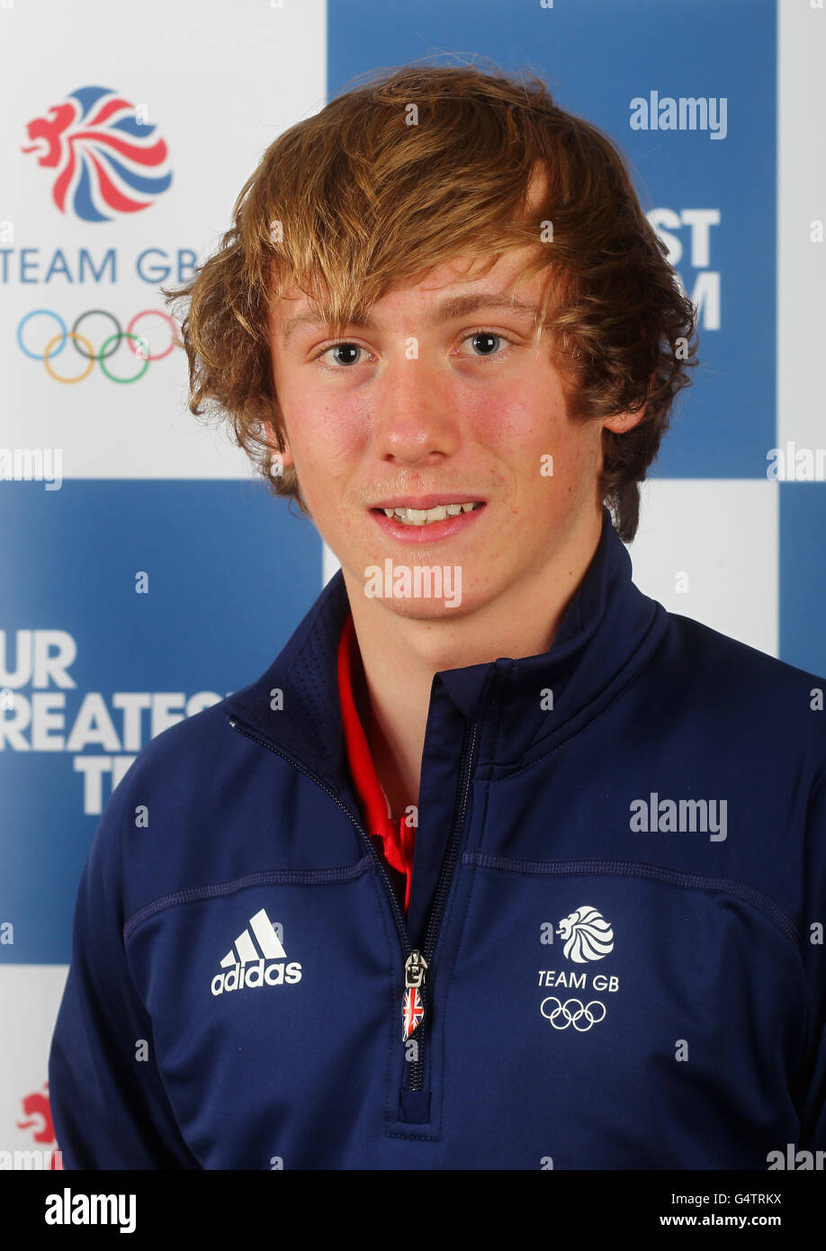 Winter Youth Olympic Games Photocall Gatwick. Paul Henderson, competing in the Alpine Skiing