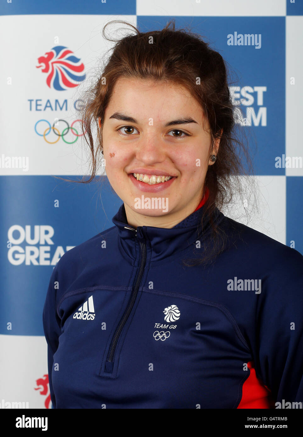 Winter Youth Olympic Games Photocall Gatwick Stock Photo Alamy