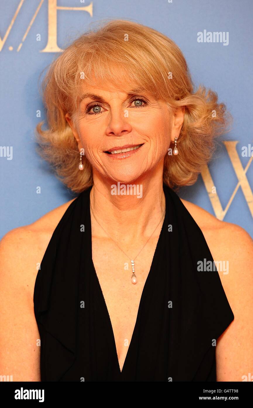 W.E. UK Premiere - London. Anne Sebba arriving for the UK Premiere of W ...