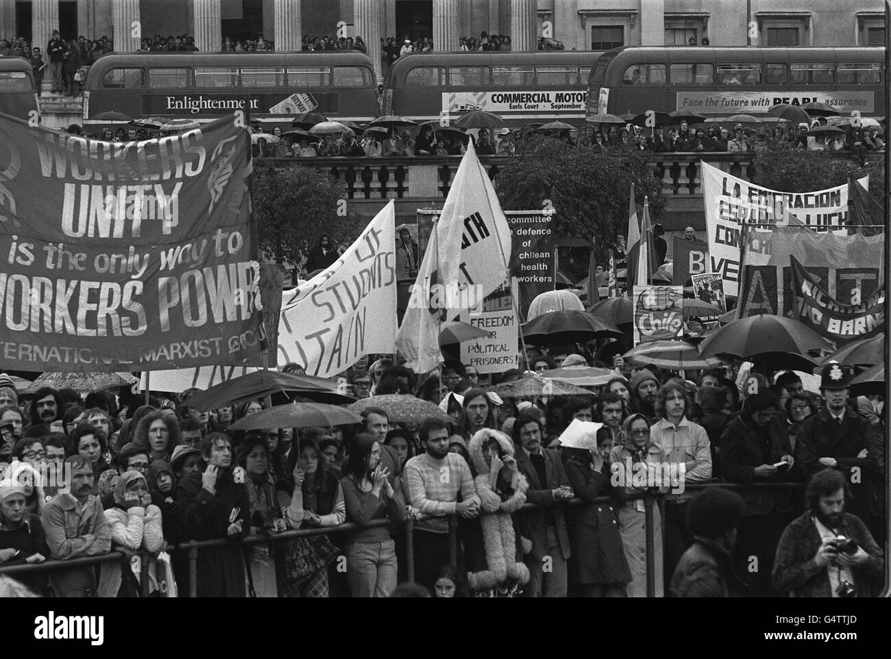 Chile solidarity campaign hi-res stock photography and images - Alamy
