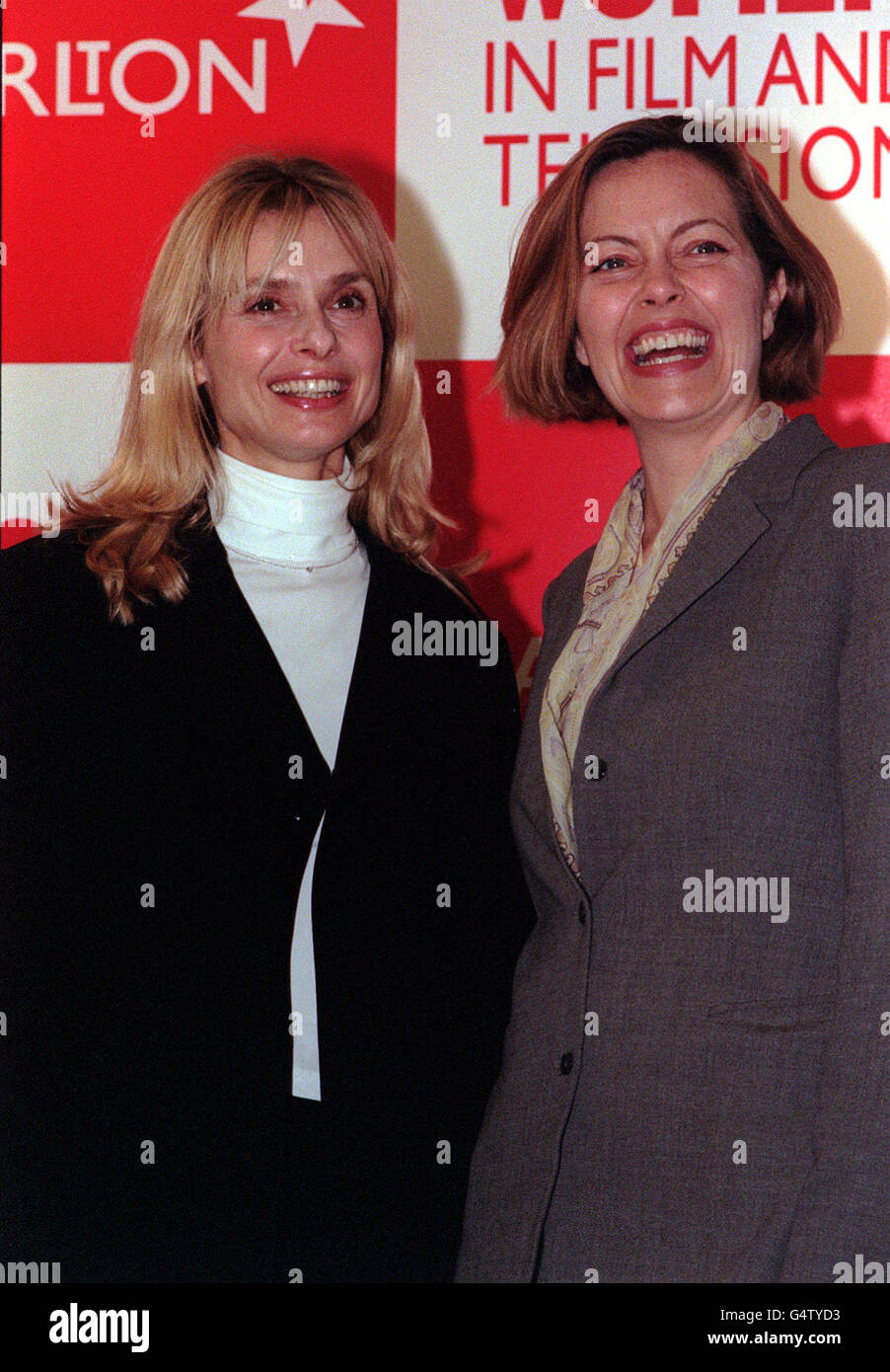 Actresses Maryam D'abo (L) and Greta Scacchi attend the Ninth Carlton