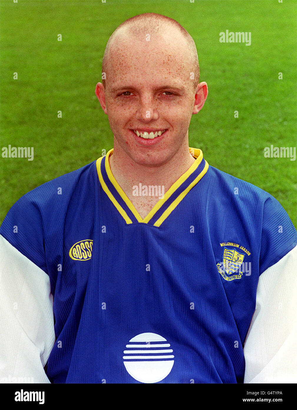 Southend United/Campbell. Neil Campbell, who plays for Southend United FC. Stock Photo