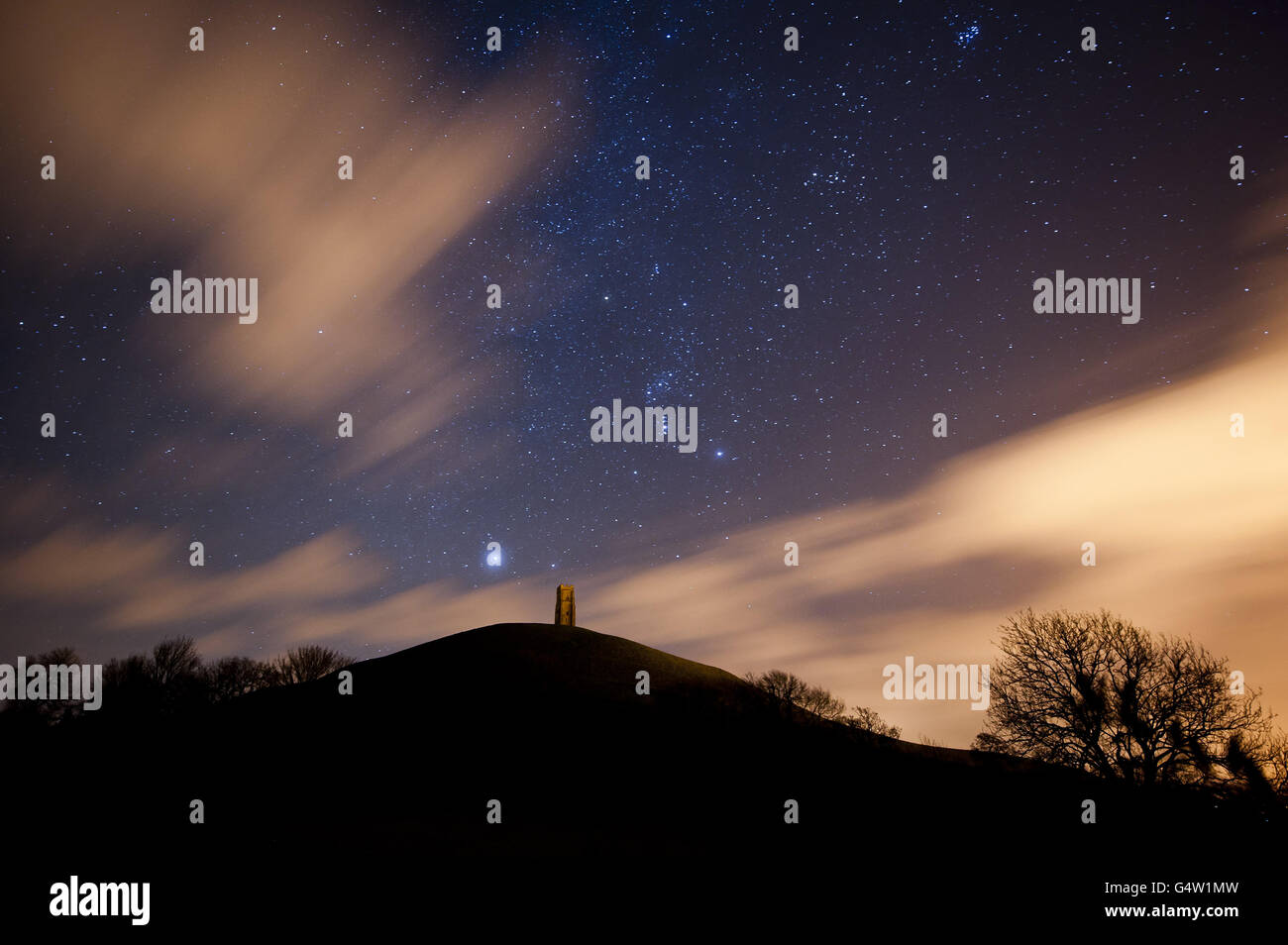 Somerset night sky Stock Photo Alamy