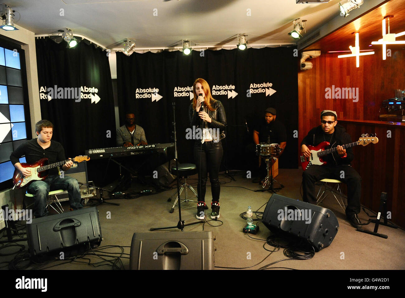 Lana Del Rey at Absolute Radio - London Stock Photo - Alamy