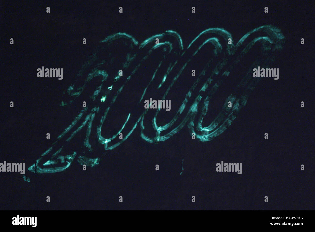 Cape Town Laser Show Stock Photo Alamy