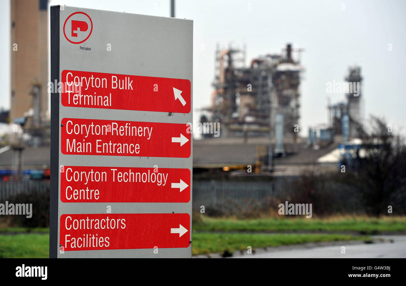 Coryton oil refinery in essex hi-res stock photography and images - Alamy