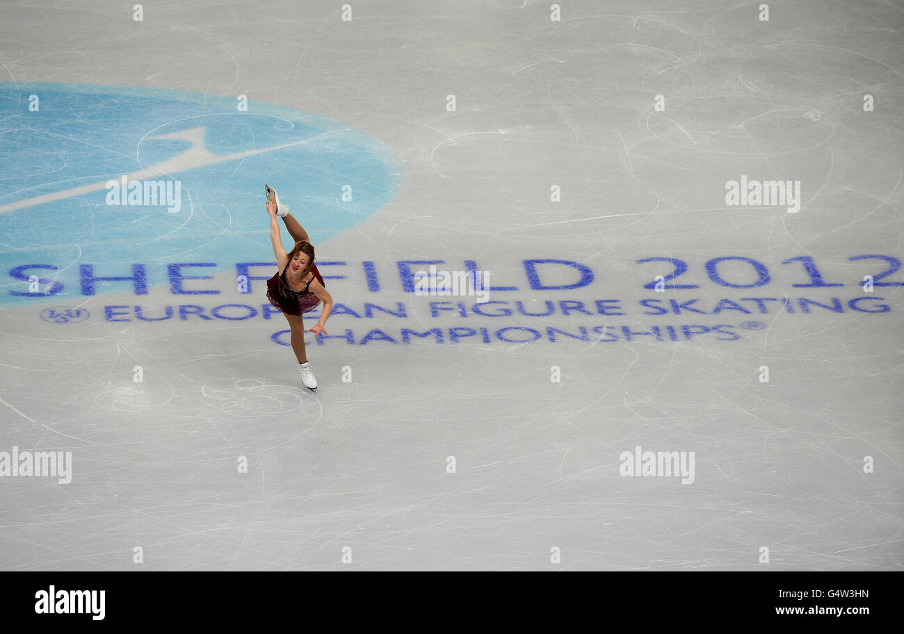 Ireland's Clara Peters in action in the Ladies Preliminary Round Free