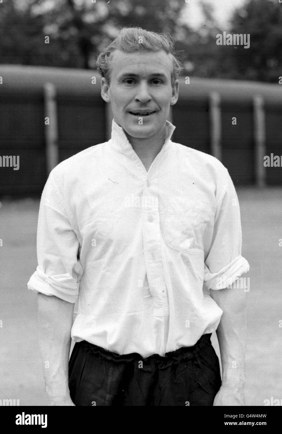 Wilf Mannion, footballer for Middlesbrough F.C. Stock Photo