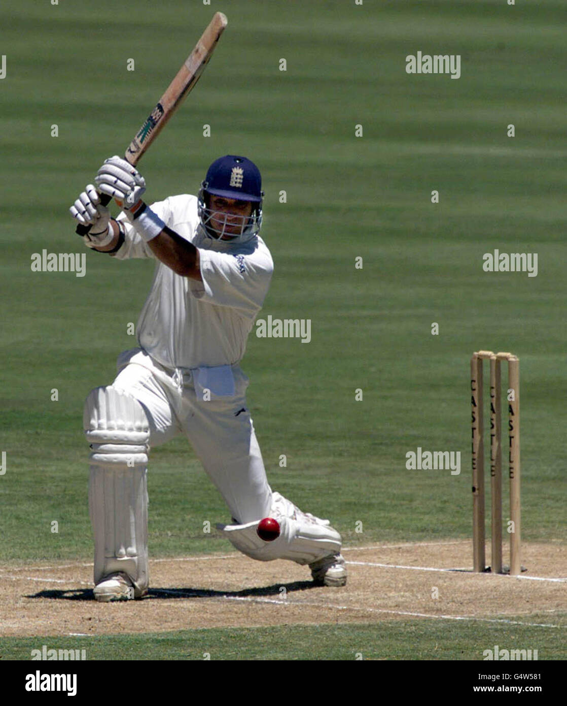 Cricket Butcher 4 runs Stock Photo Alamy