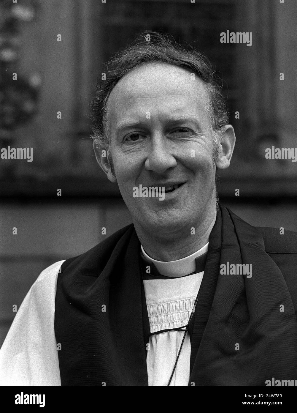 Rt. Rev. Michael Scott-Joynt, Bishop of Winchester. 8/1/02: Scott-Joynt is a possible candidate to succeed Dr George Carey, who announced his retirement as Archbishop of Canterbury. Stock Photo