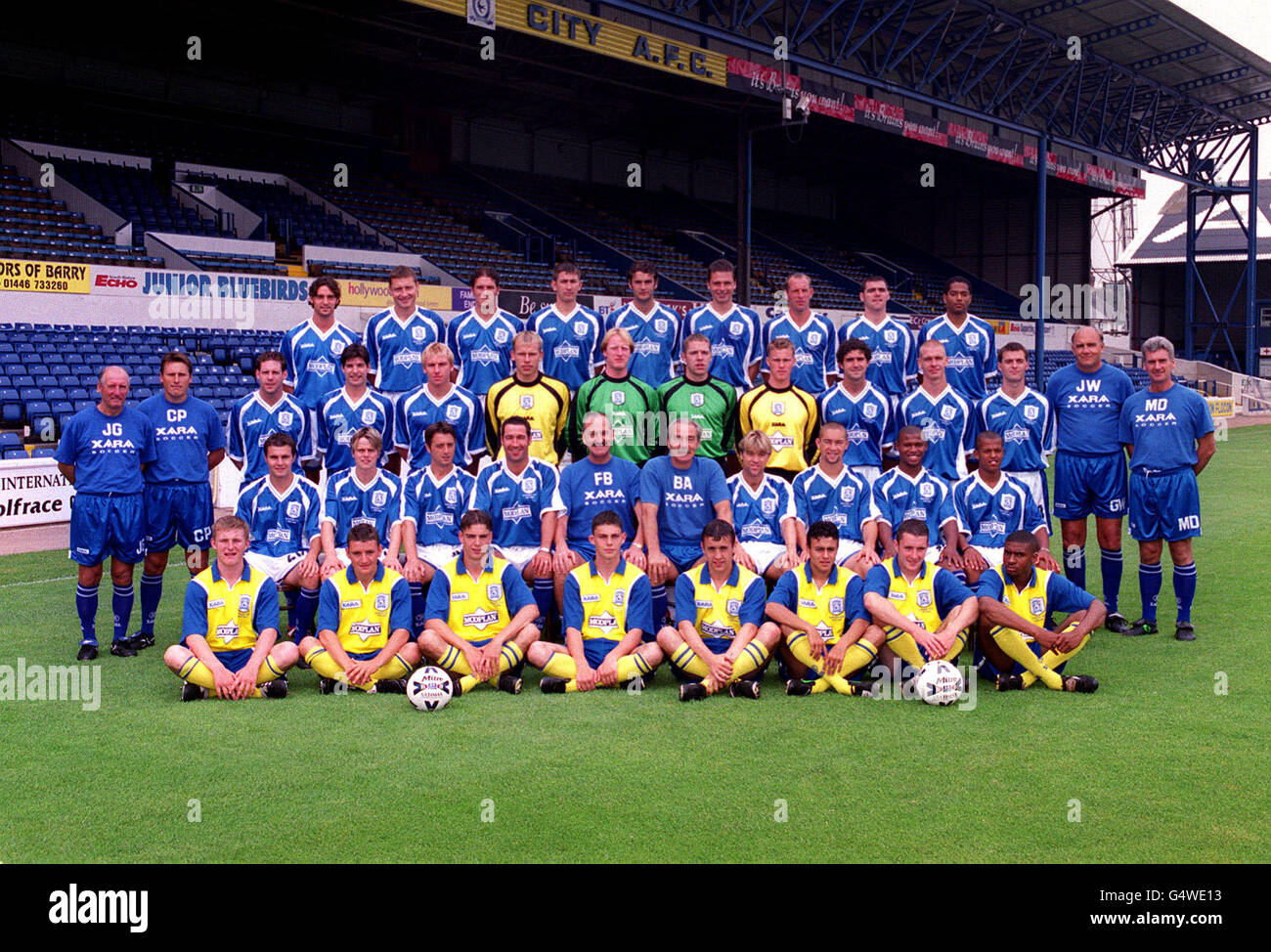 Close up of Cardiff City Football club badge Stock Photo - Alamy