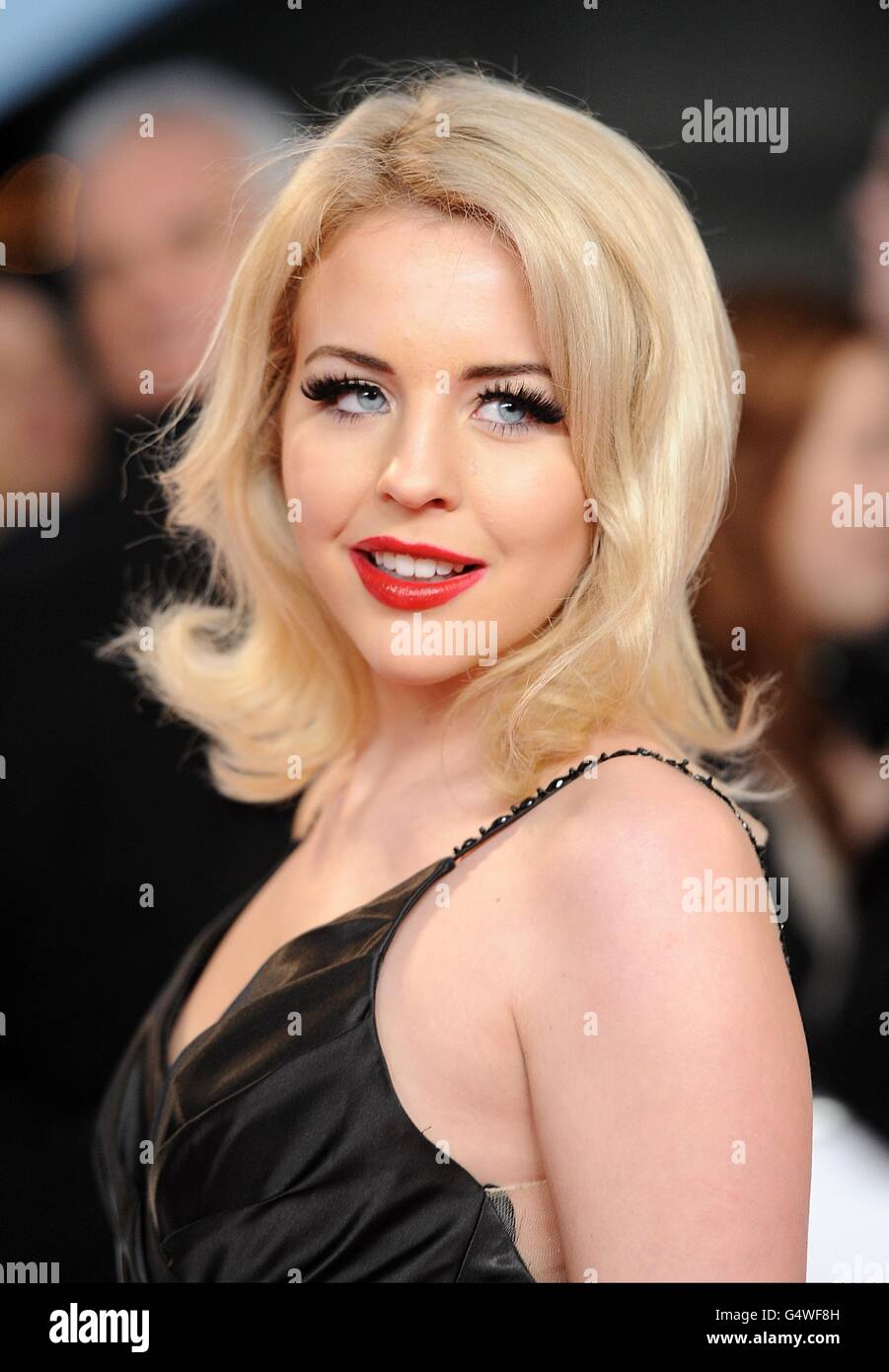 National Television Awards 2012 - Arrivals - London Stock Photo