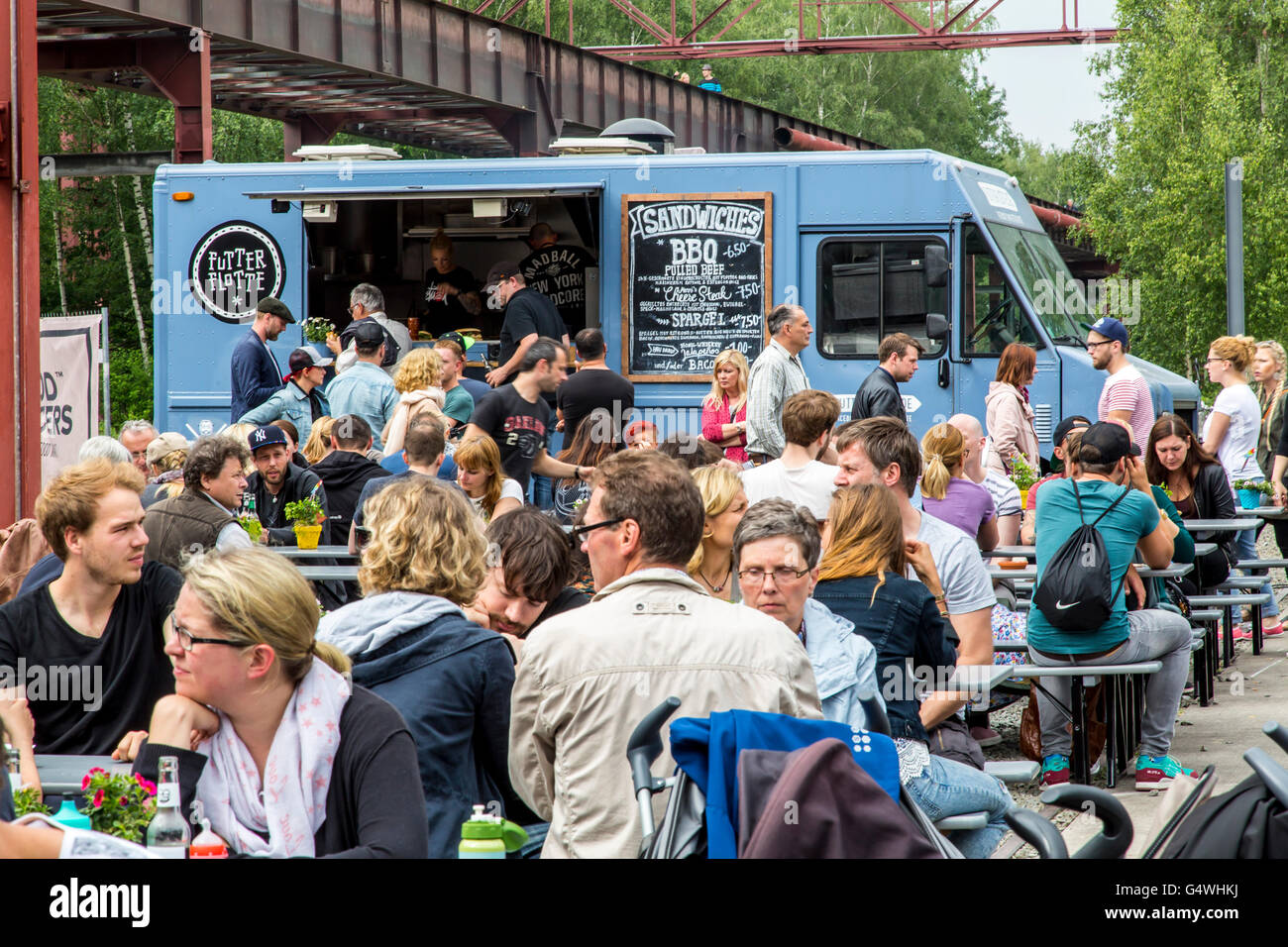Food Festival Food Truck Festival At Zeche Zollverein