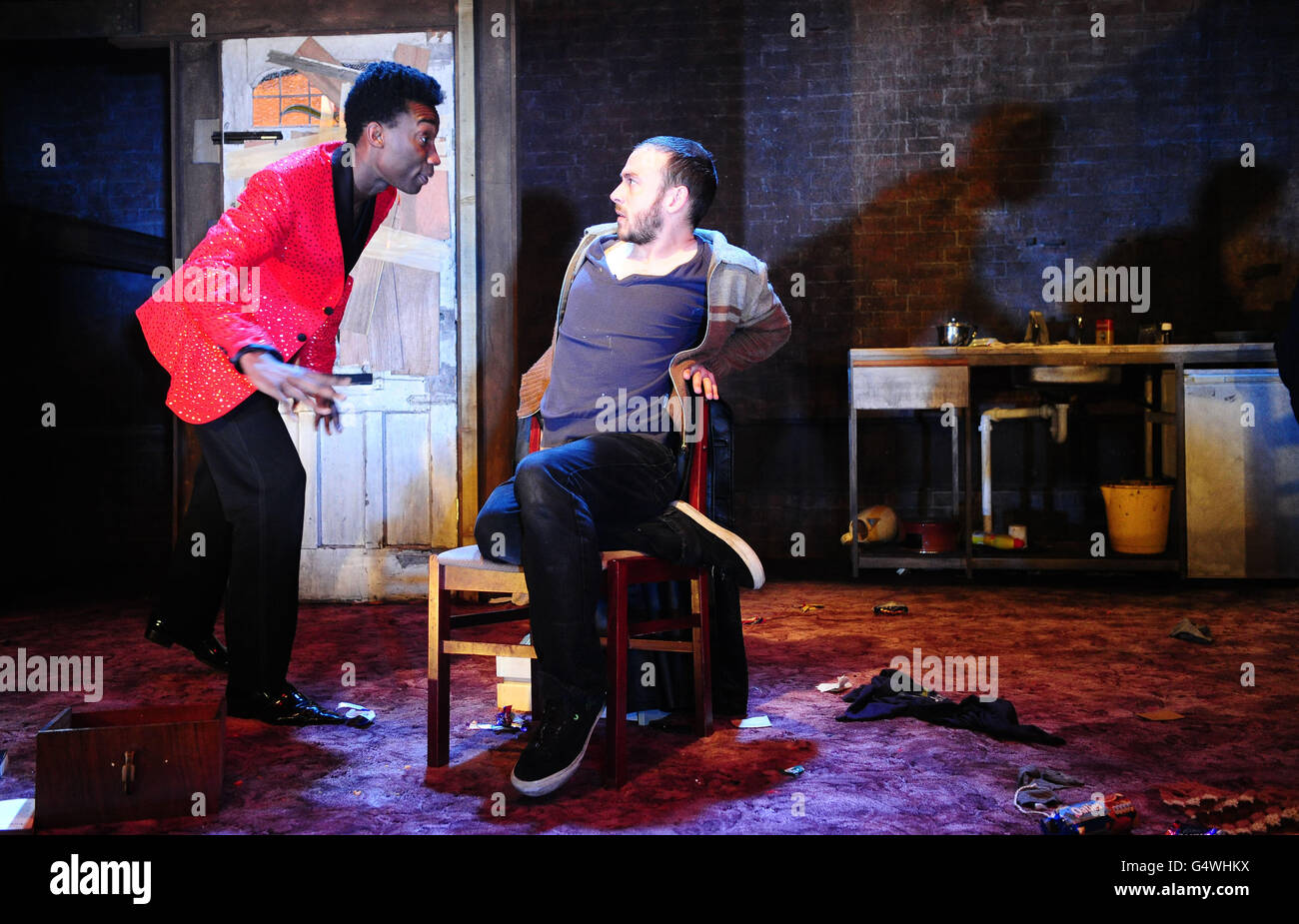 The Pitchfork Disney photocall Stock Photo Alamy