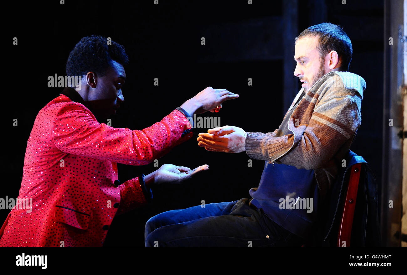 The Pitchfork Disney photocall Stock Photo Alamy