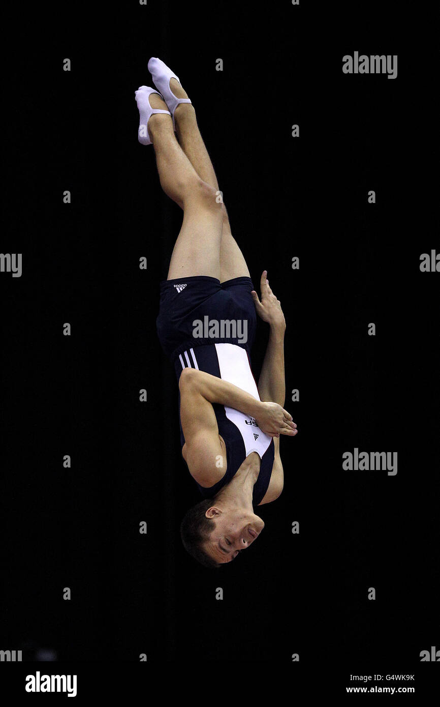 Gymnastics - 28th Trampoline and Tumbling World Championships 2011 - Day Two - NIA Stock Photo