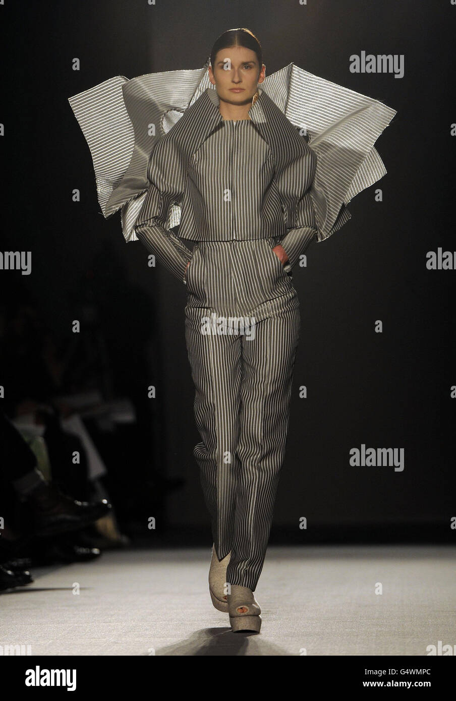 London College of Fashion Show - London Stock Photo - Alamy