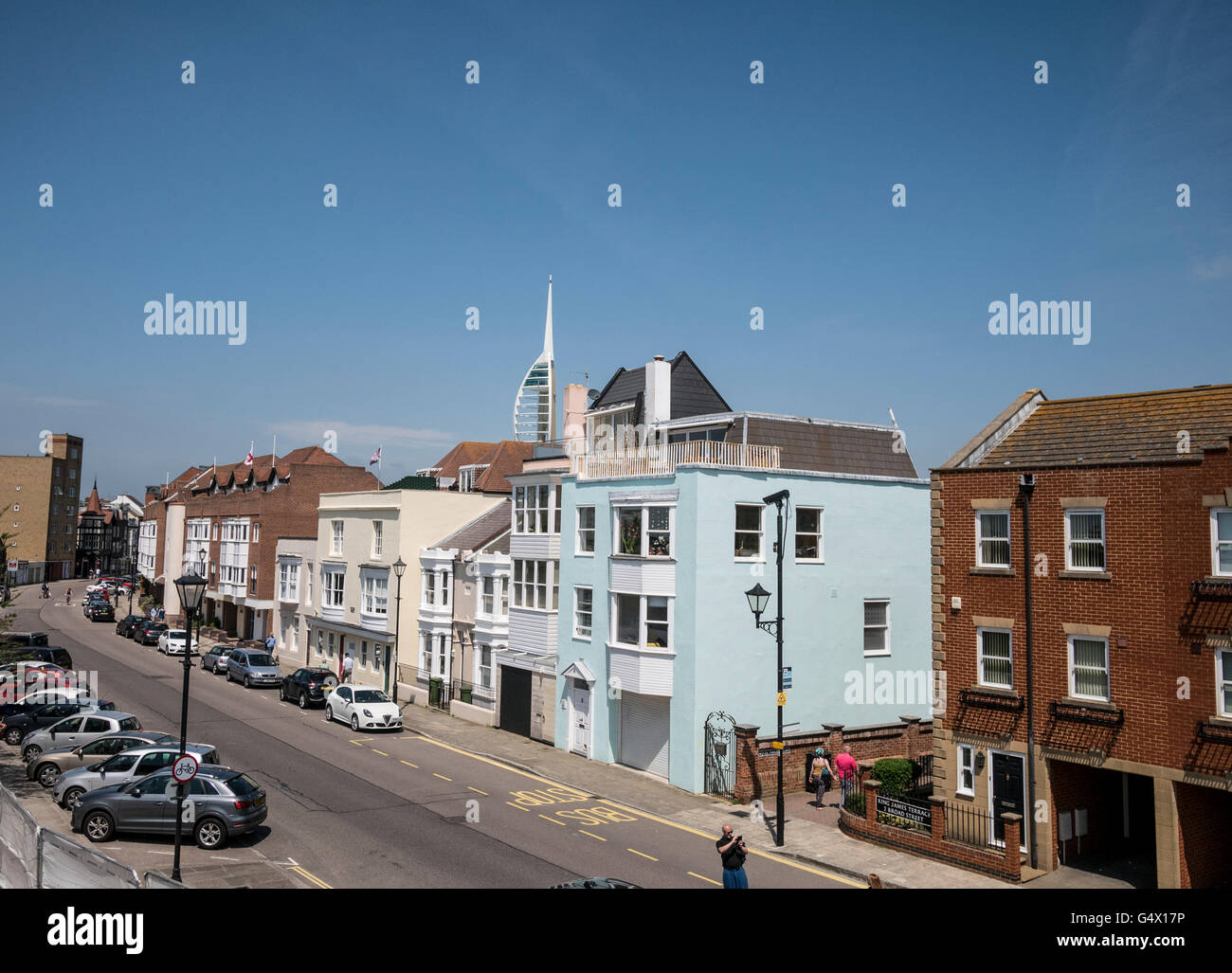 Portsmouth UK Old Town Stock Photo Alamy