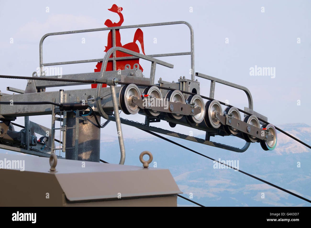 Cable car mechanism hi-res stock photography and images - Alamy
