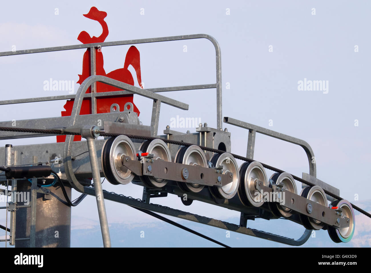 wire rope drive mechanism in stock