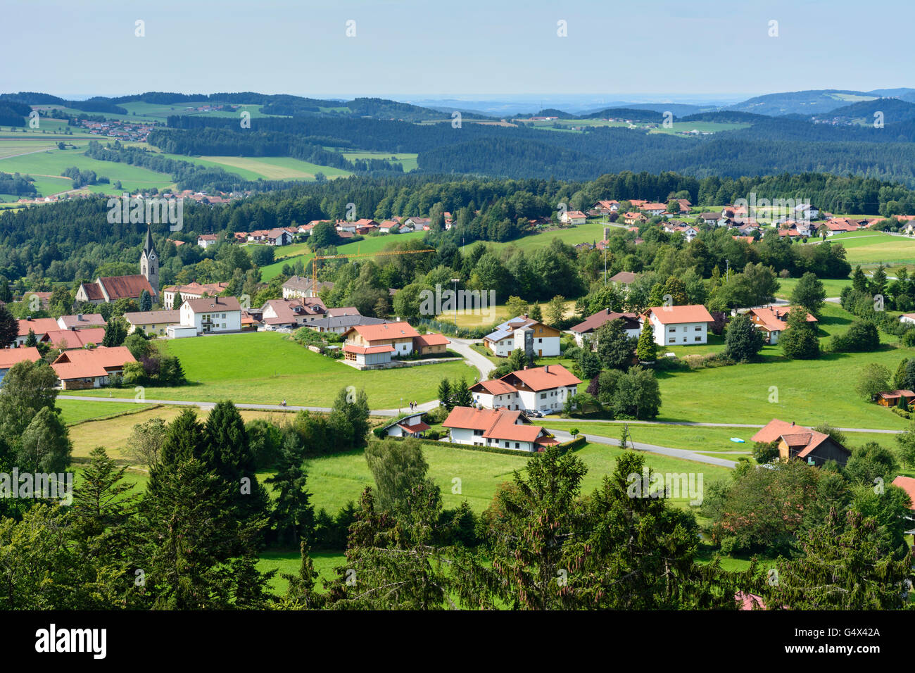 Neuschönau, Nationalpark Bayerischer Wald, Bavarian Forest National Park, Germany, Bayern, Bavaria, Niederbayern, Lower Bavaria Stock Photo