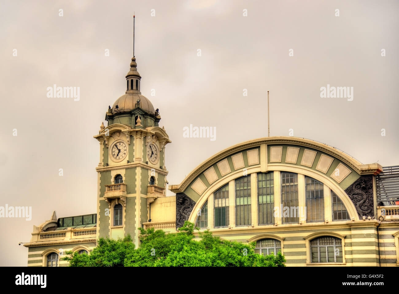 Zhengyangmen East Station, now China Railway Museum in Beijing Stock Photo