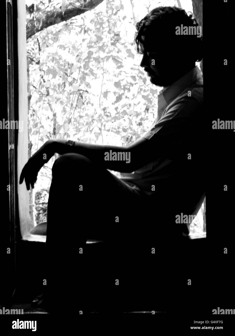 Indian guy Black and White Stock Photos & Images - Alamy