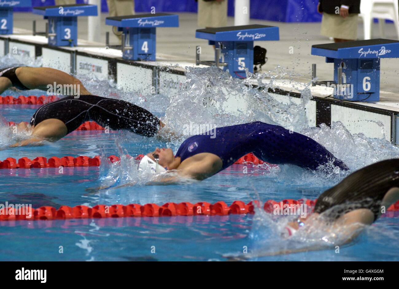 Katy Sexton During The Womens 100m Backstroke Semi Final Hi Res Stock