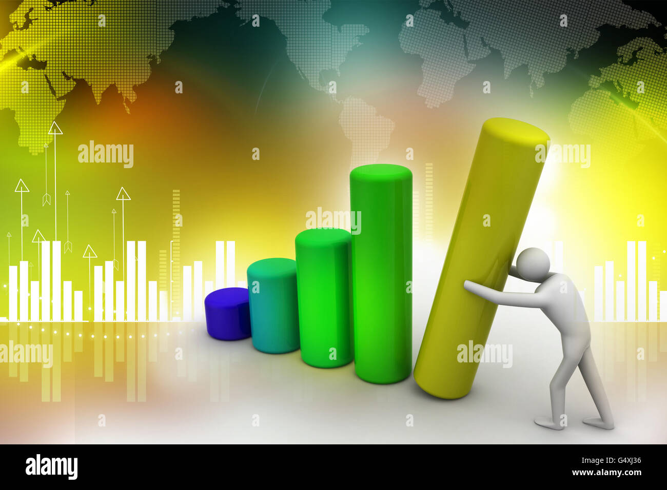 Marketing chart and bar diagrams hi-res stock photography and images ...
