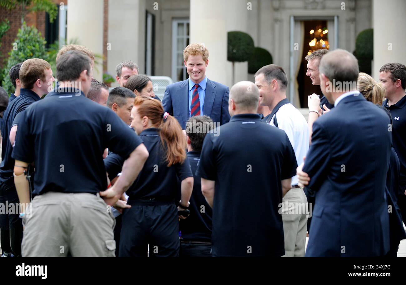 Prince Harry visit to USA Stock Photo Alamy