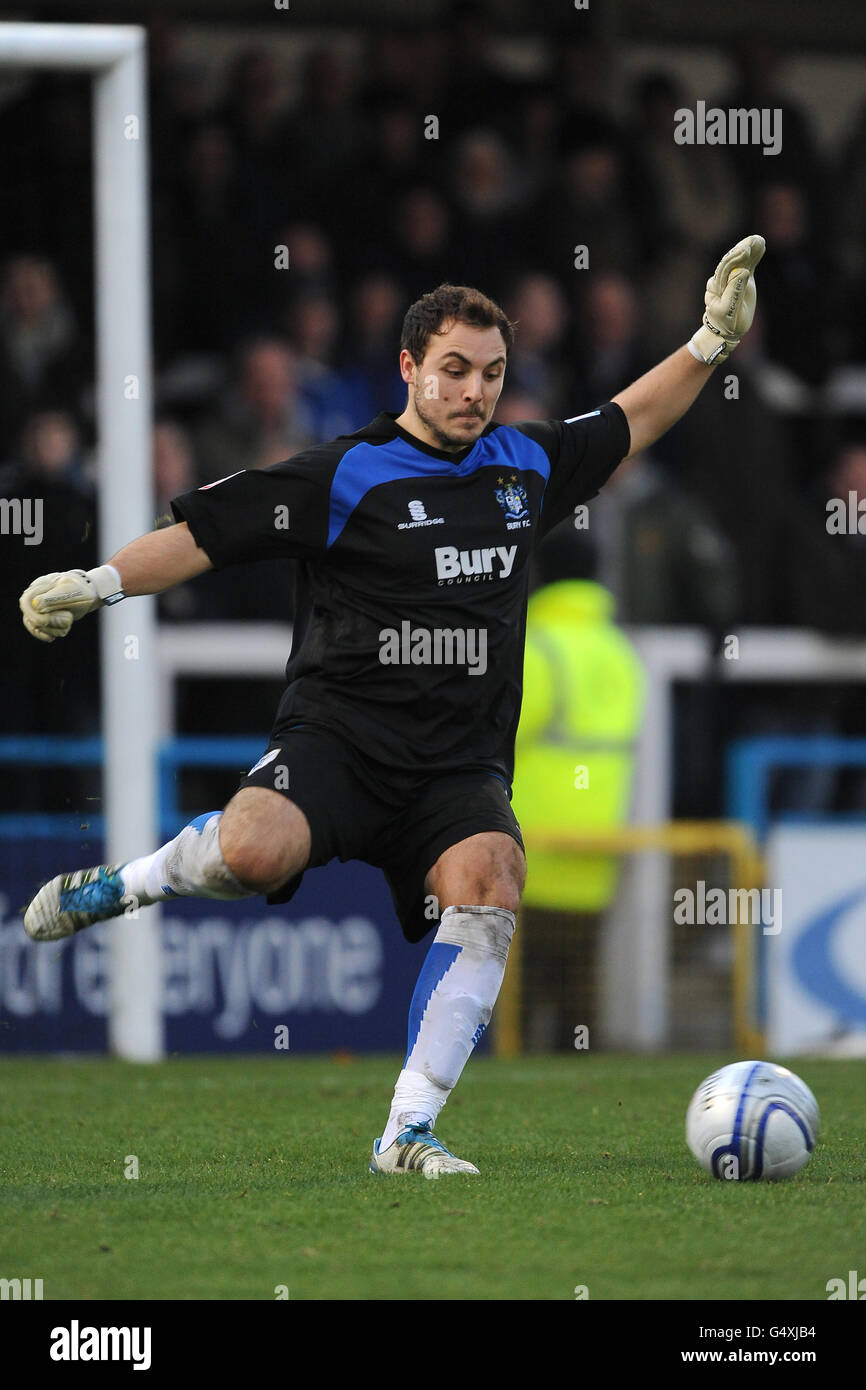Soccer - npower Football League One - Rochdale v Bury - Spotland ...