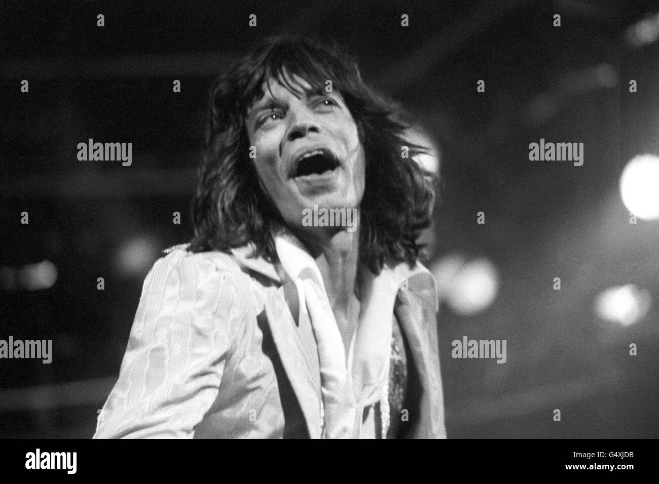 Music - Rock Bands - The Rolling Stones - Earl's Court, London Stock Photo