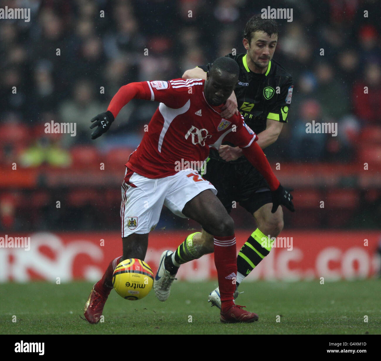 Soccer football league championship bristol city leeds united gate hi 
