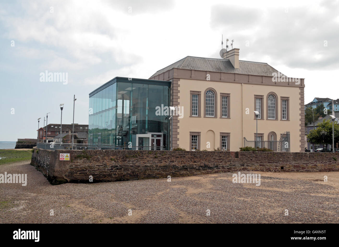 The town hall in Youghal, Co. Cork, Ireland (Eire). Stock Photo