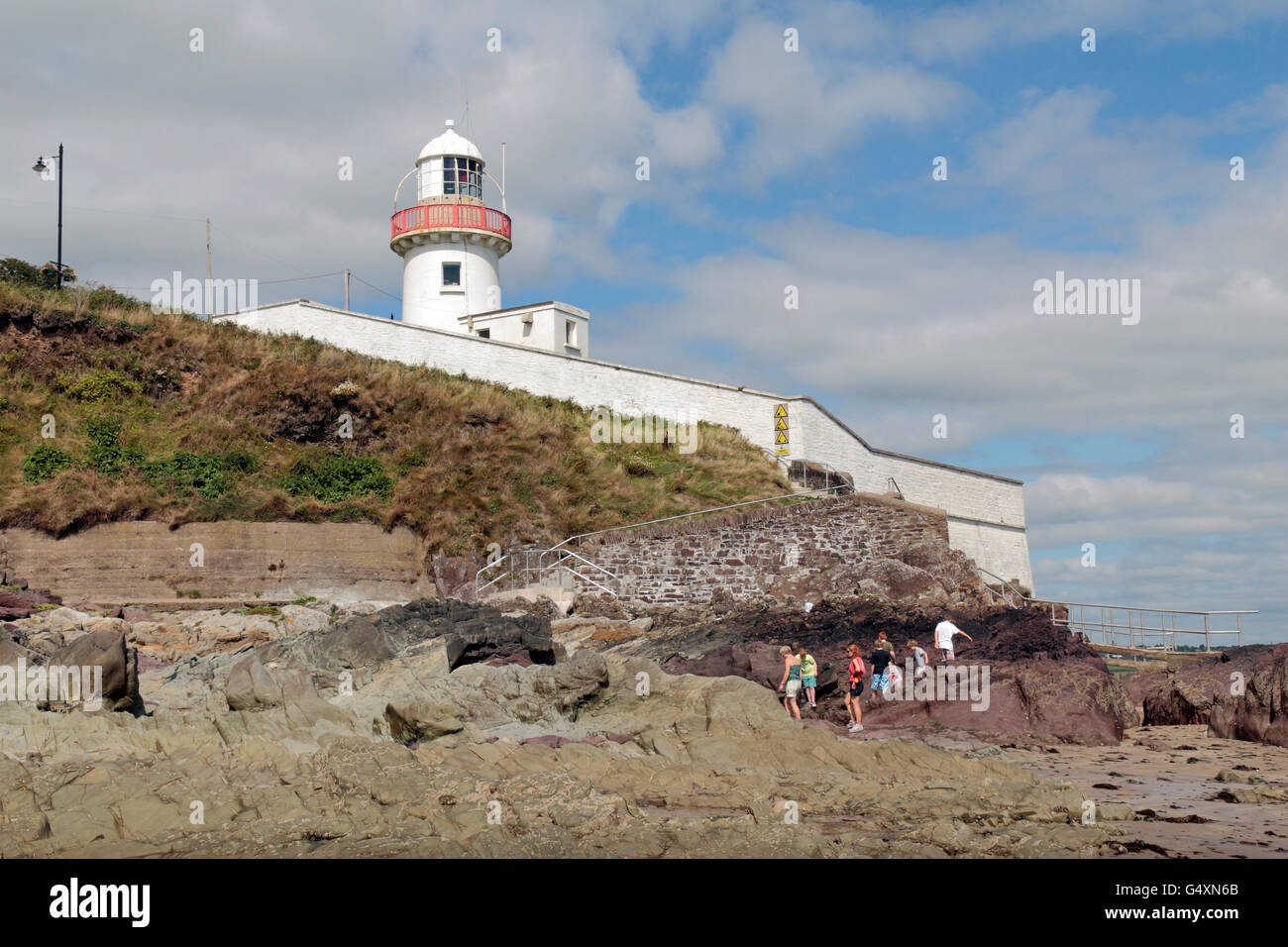 Youghal lighthouse in Youghal, Co. Cork, Ireland (Eire Stock Photo Alamy