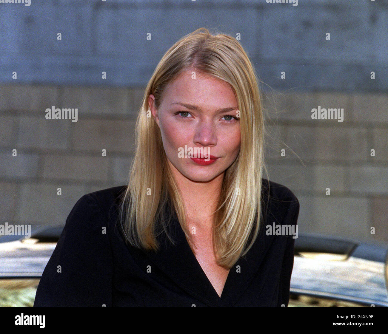Supermodel Jodie Kidd launches the Rover British Fashion Awards 2000 at