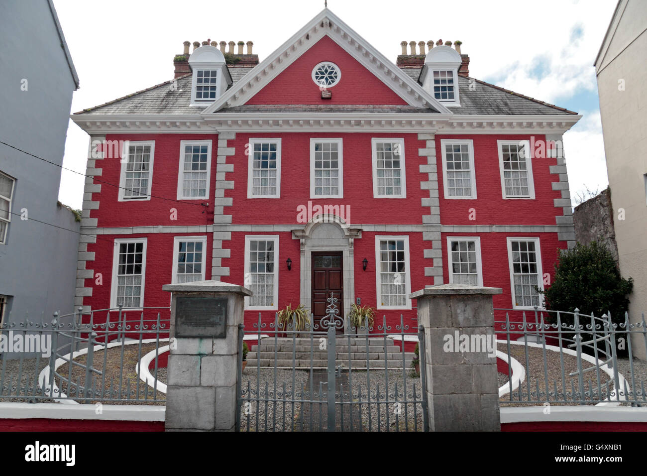 The Red House, an example of Dutch domestic architecture in Youghal, Co