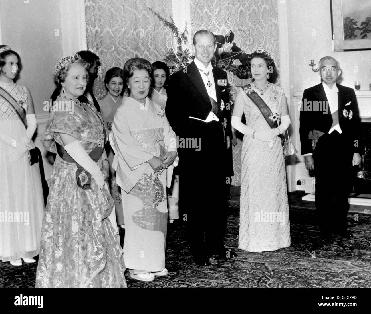 Royalty - Emperor Hirohito State Visit to UK - London Stock Photo