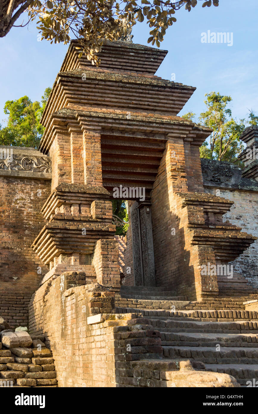 Indonesia, Java, Yogyakarta, entrance to a bathing establishment in Yogyakarta Stock Photo