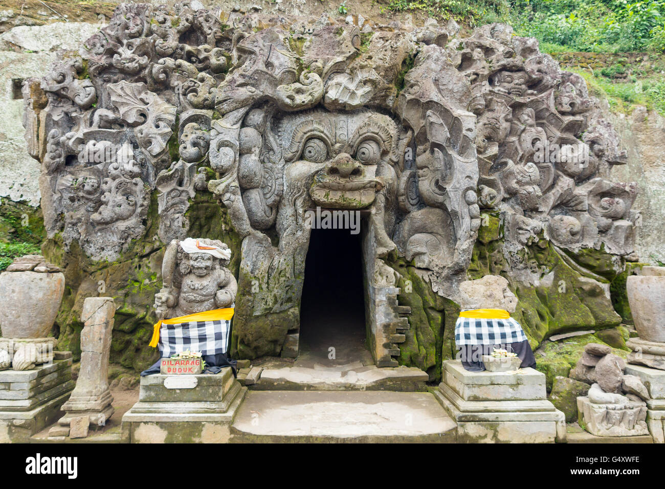 Indonesia, Bali, Gianyar, bathing temple, elephant temple, Goa Gajah Stock Photo