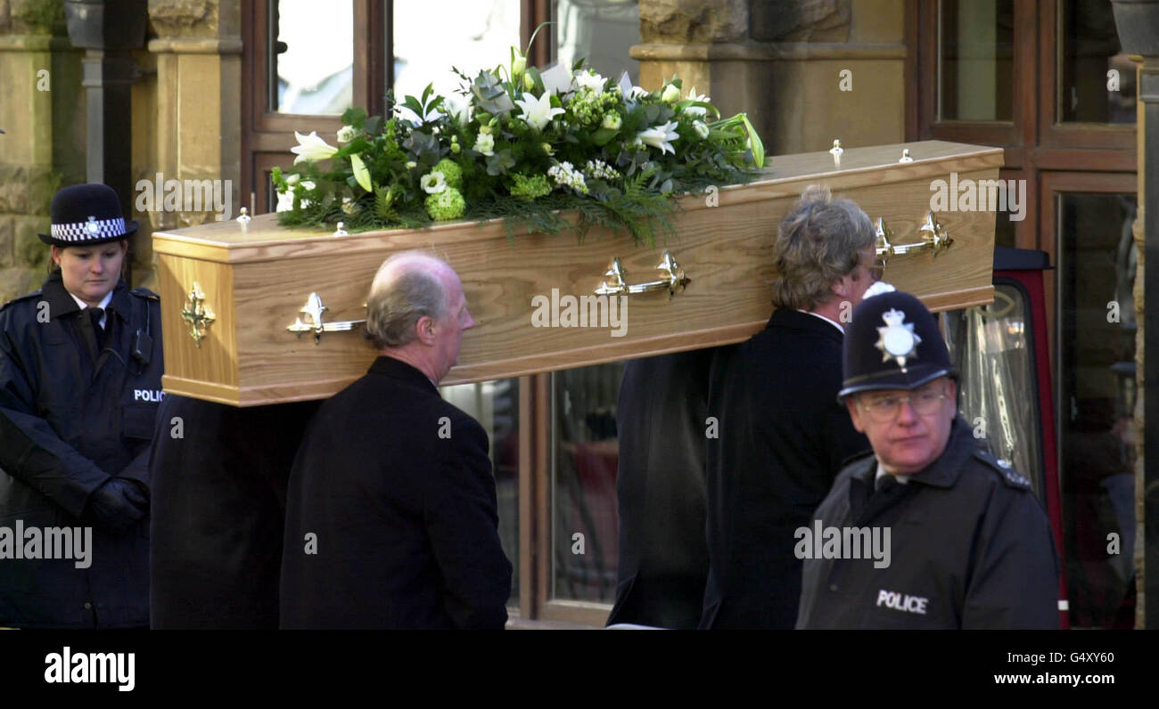 Funeral Andrew Penningtom Stock Photo