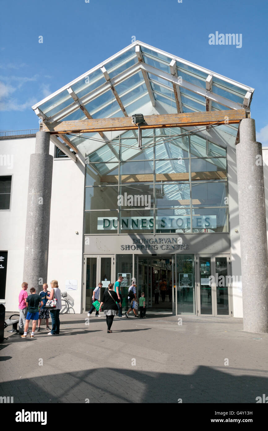 Entrance to the Dungarvan Shopping Centre, Dungarvan, Co. Waterford