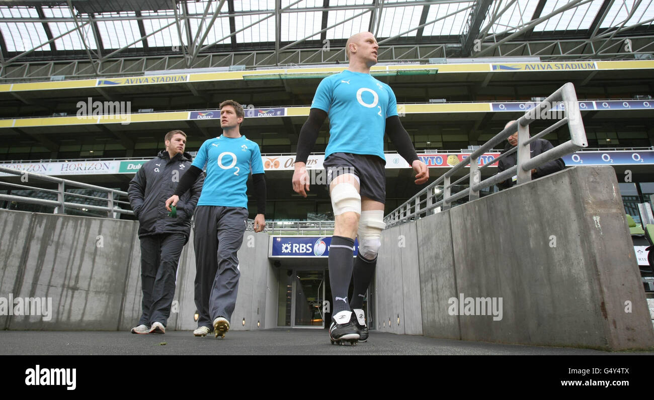 Paul o'connell ronan o'gara hi-res stock photography and images - Alamy